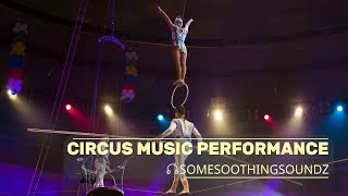 Circus Music Performance | Percussive Live Music Ambience for Focus, Sleep & Creative Energy (ASMR)