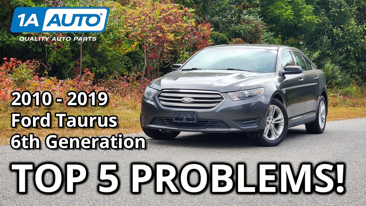 5 главных проблем Ford Taurus Sedan 2010-2019 6-го поколения