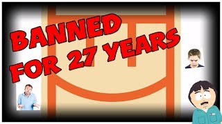 BANNED FOR 27 YEARS IN REC ROOM