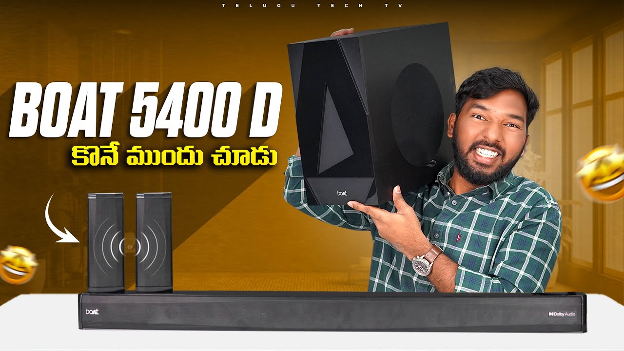 Boat 5400D Review | Best Soundbar Under 15K ?
