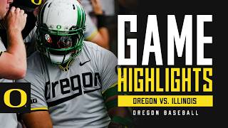 Oregon Baseball vs. Illinois | GAME HIGHLIGHTS (2026) screenshot 3