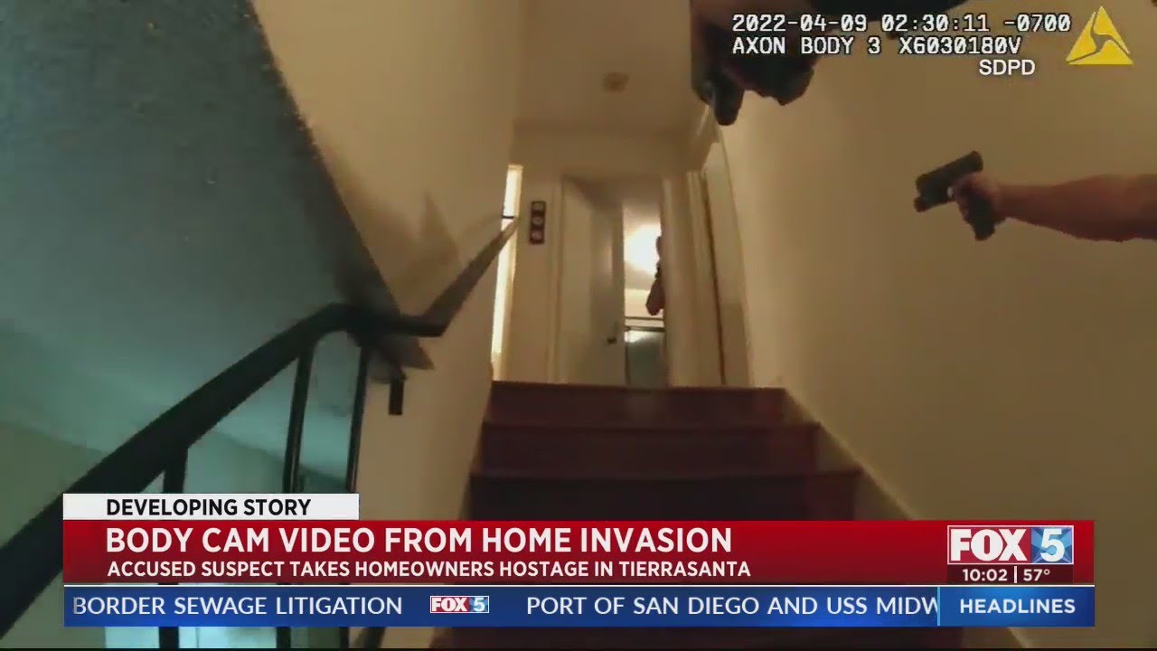 Bodycam Video From Home Invasion