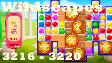 Wildscapes Level 3216 - 3220 HD Walkthrough | 3 - match game | gameplay | android | ios | pc | app