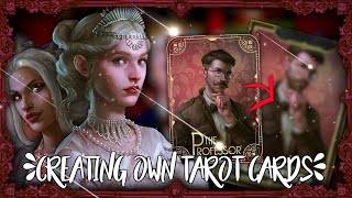 Making OWN TAROT CARDS - Escape the Night BOARDGAME!