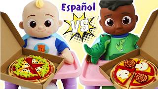 ¡Cocomelon En Español | JJ y Cody Cocinan Una Pizza de Juguete!