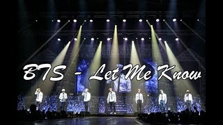 Bts - Let Me Know Türkçe Altyazılı