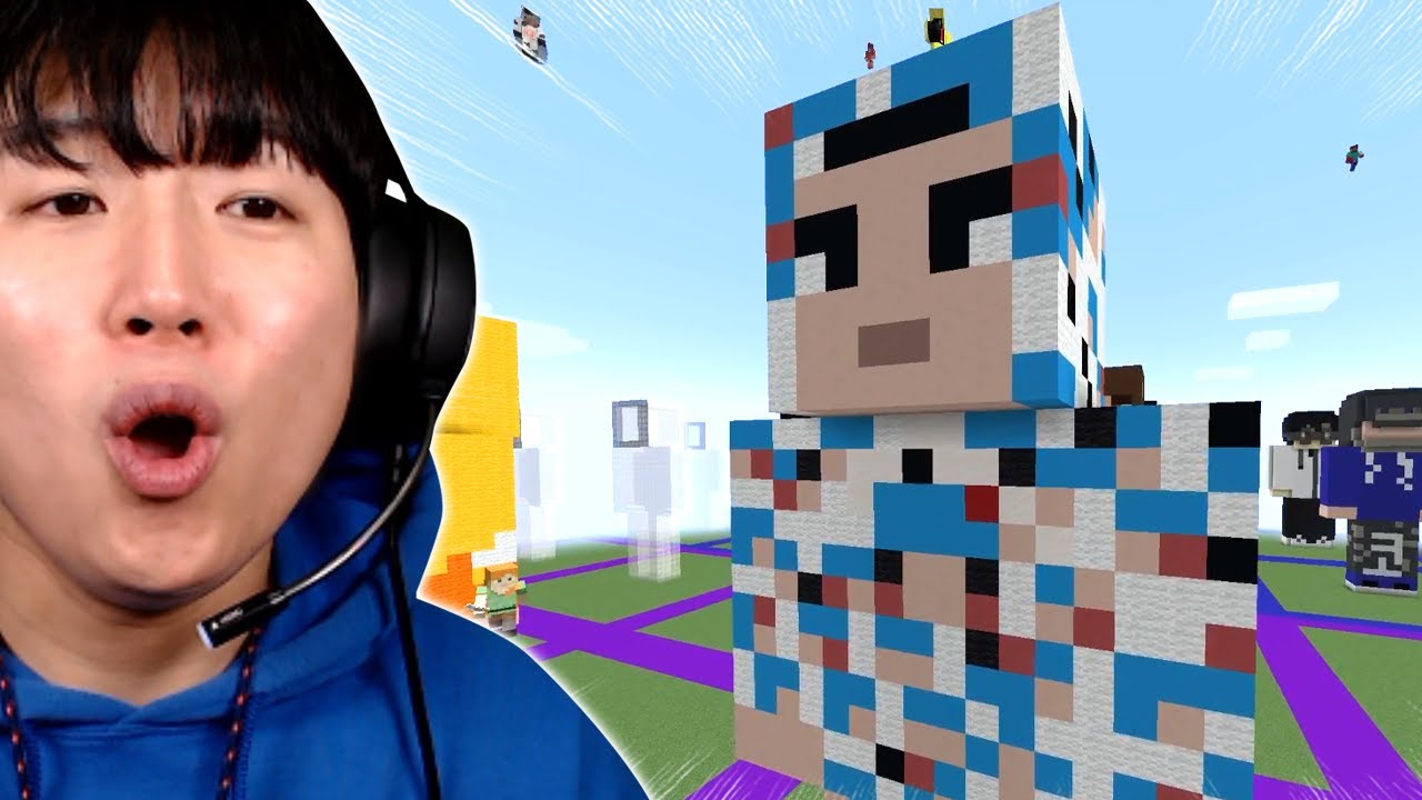 100명이 마크스킨을 만든다면 어떻게 될까?ㅋㅋㅋㅋㅋ (100인 시참 #2)