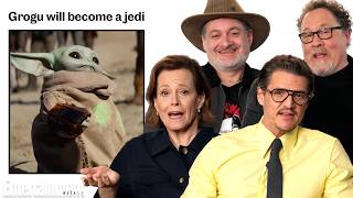 Pedro Pascal, Sigourney Weaver & ‘The Mandalorian and Grogu’ Filmmakers Debunk Fan Theories