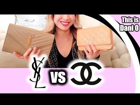 Comparison: CHANEL WOC vs YSL Saint Laurent Chain Wallet 