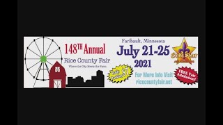 Rice County Fair July 21st - 25th