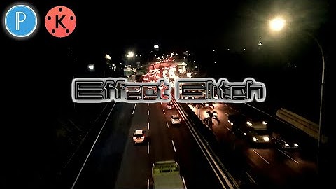 Cara Terbaru Membuat Intro Effect Glitch di KINEMASTER || PixlLab || RAM ROS