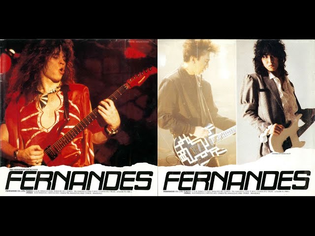 1987 FERNANDES（フェルナンデス）カタログ完全版】REVOLVER／HEAVY