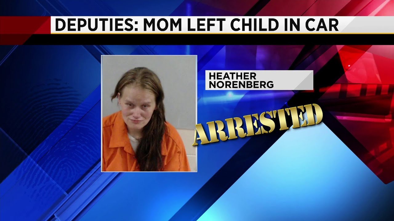 Lake City woman arrested after her child found in locked van - YouTube