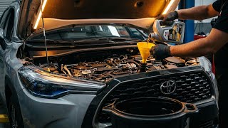 Oil change in Toyota Corolla Cross: Step-by-Step Guide and Service Tips