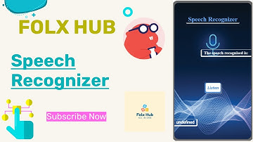 Speech recognizer in Thunkable