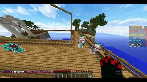 denezel Hacking (Fly & Anti Fall Damage) in Bridges ~ Mineplex