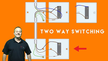 Two Way and Two Way and Intermediate Switches for a Domestic Lighting Circuit Connections Explained
