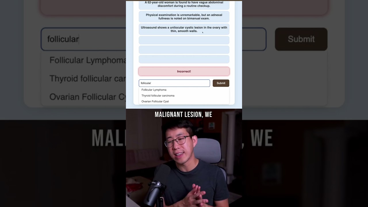 They're Really Hammering Me On These Gynecologic Questions 🥲  #medicine #meded #doctordle
