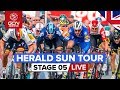 RACE REPLAY: Jayco Herald Sun Tour 2020 Stage 5 | Melbourne Circuit