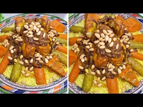 Rice cooked in the couscous style is delicious and wonderful, you won't get enough of it 🥰