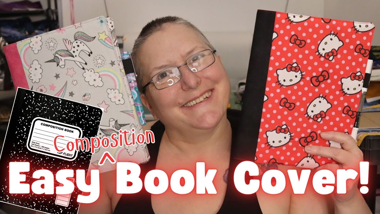 Mini composition book cover - DIY kit 113