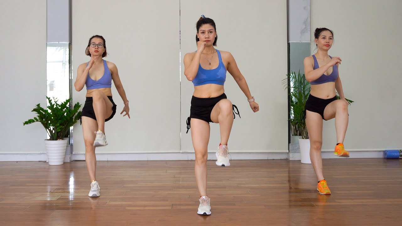 50 Mins Intense Workout Burning Belly Fat Eva Fitness