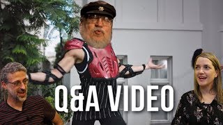 Q&A: Why Is George R R Martin Taking So Long? How Would Aliens Change The World?