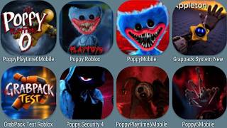 Poppy Playtime 0 Mobile, Poppy Roblox, Grabpack Test, Poppy Security 4, Poppy Playtime 6, Poppy5 Mod screenshot 1