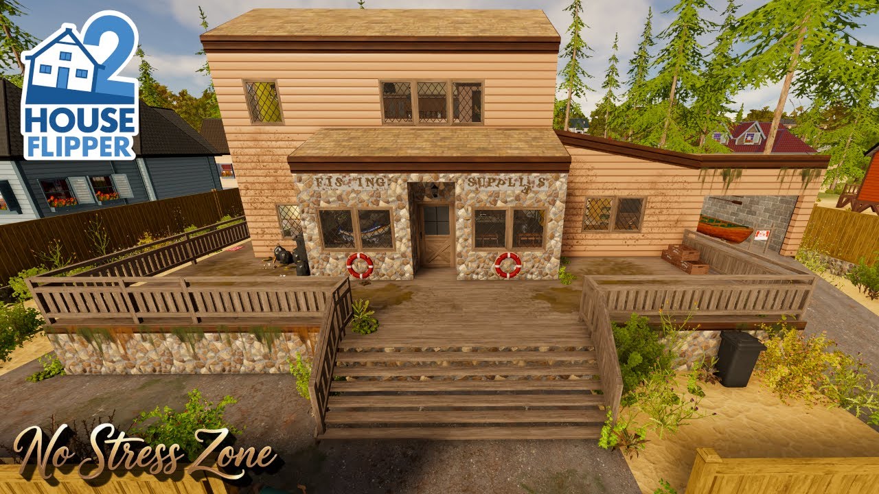 House Flipper 2 – A Fishy Business Build | No Commentary custom job