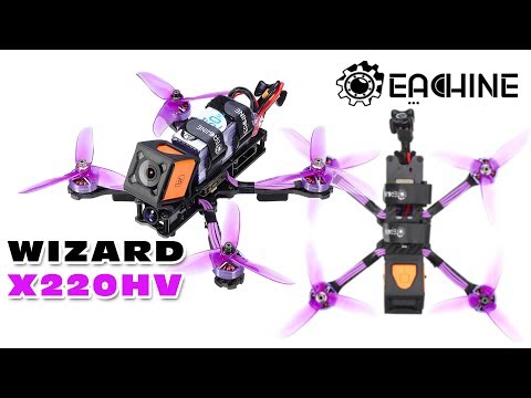 Eachine Wizard X220HV - FPV test 1 (unedited DVR recording) - 2019-01-15