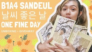 UNBOXING: B1A4 Sandeul's One Fine Day (and GIVEAWAY) 날씨 좋은 날 | Andy Lim Wanders