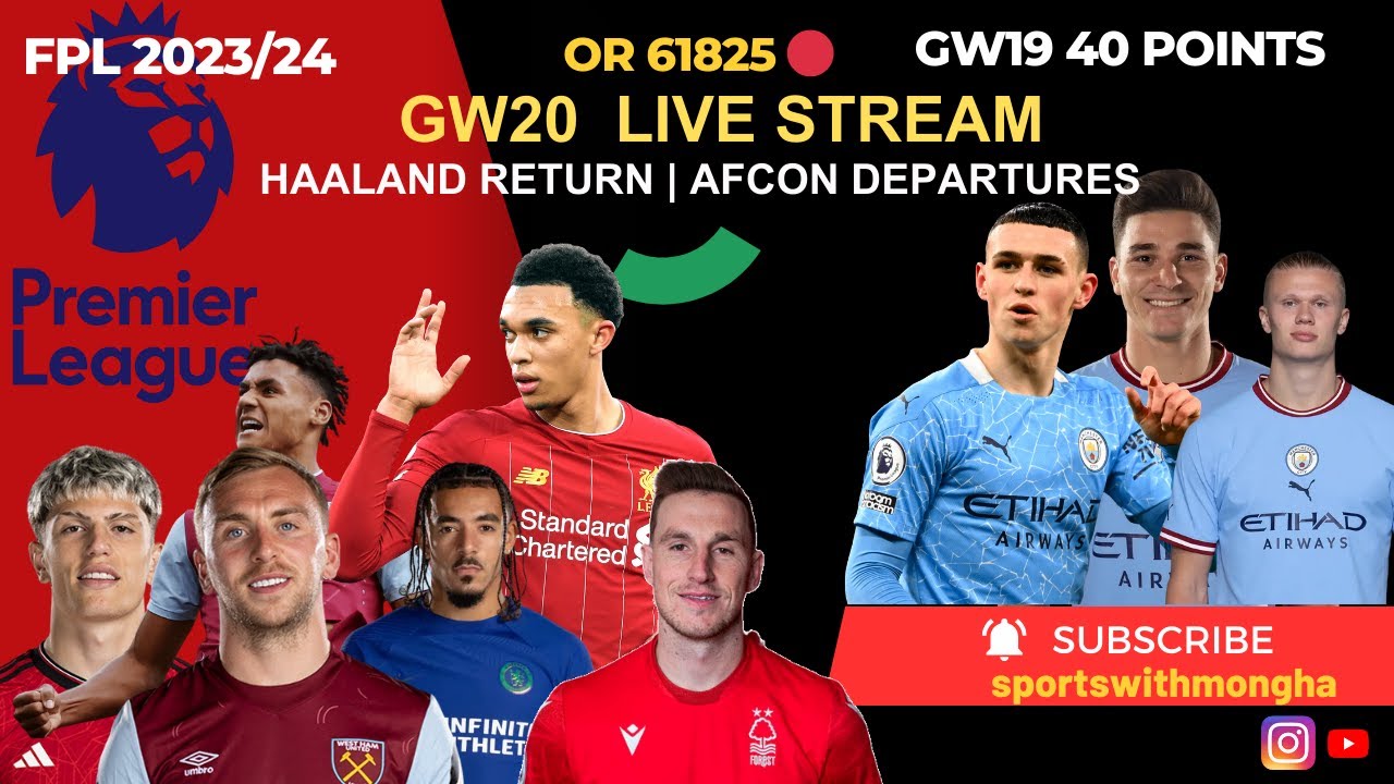 FPL DEADLINE STREAM GW 20 | Fantasy Premier League Tips 2023/24