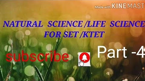 NATURAL  SCIENCE , LIFE SCIENCE  FOR SET, KTET, HSA,