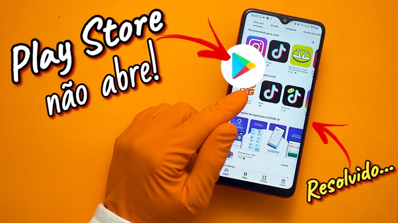 Play Store NÃO ABRE como Resolver 2021 - YouTube