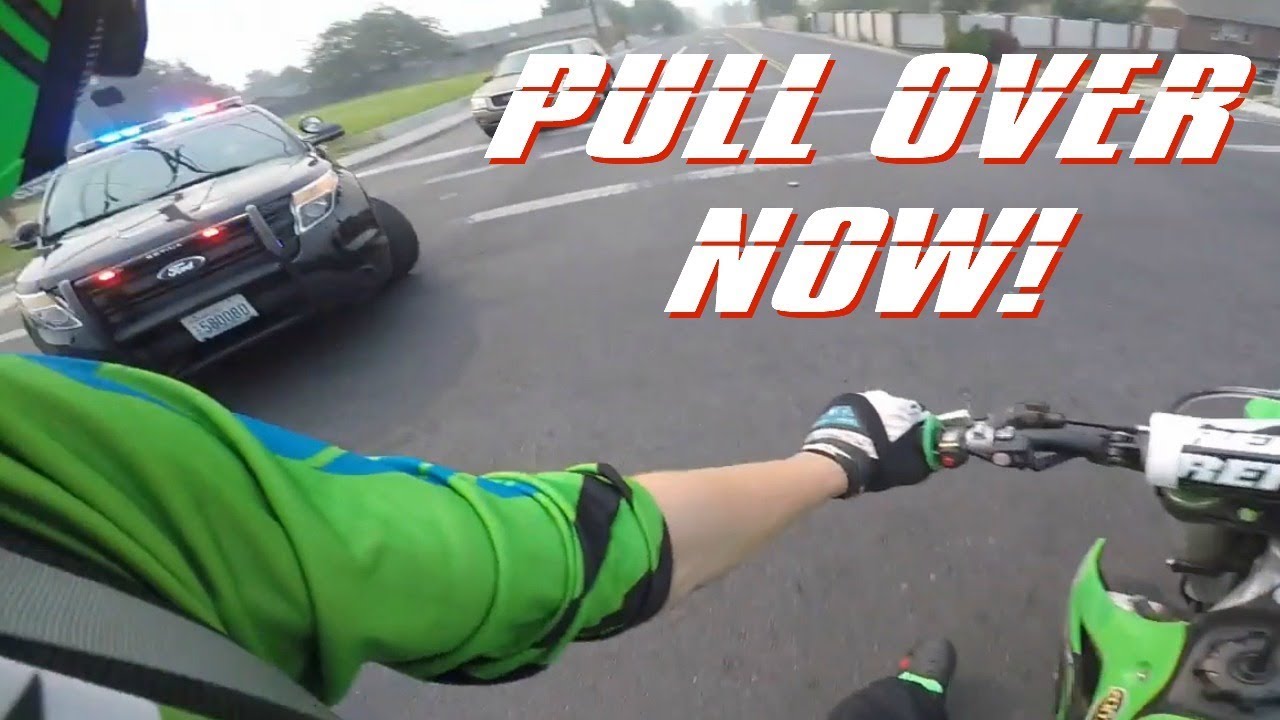 Police Chase ATV & Dirt Bikes