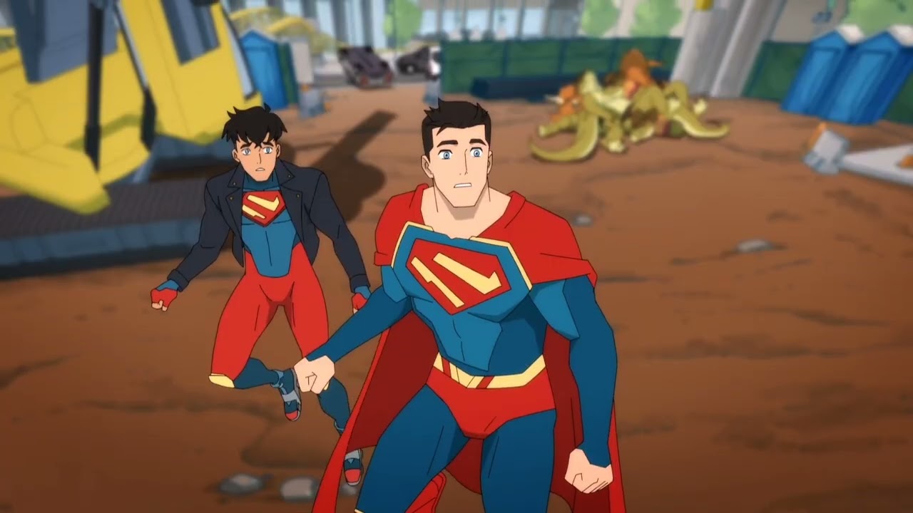 Superboy vs Subterranosauri - My Adventures with Superman Season 3