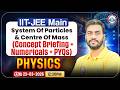 JEE Mains 2026 Physics | System Of Particles | Centre Of Mass | Concepts + Numericals + PYQs | RWA