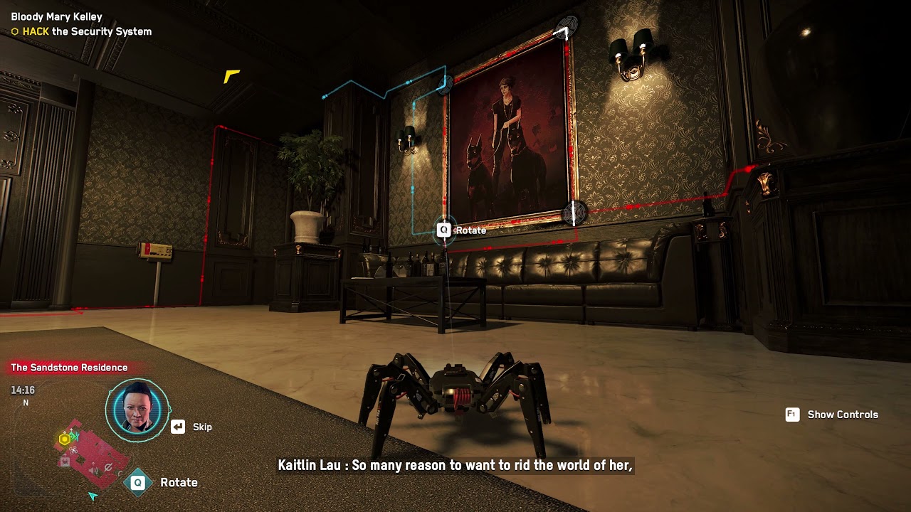 Bloody Mary Kelley / HACK the Security System Watch Dogs Legion