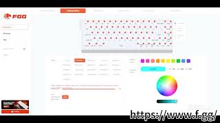 💗 How to set the heart-shape light on the MADLIONS MAD68HE keyboard screenshot 1