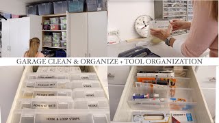 GARAGE + TOOL ORGANIZATION | CLEAN & ORGANIZE