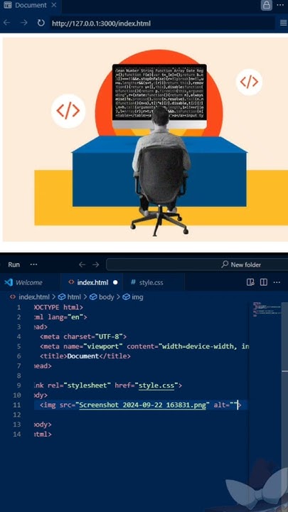 How to Add Images in HTML and CSS | How to insert image in html and css ...