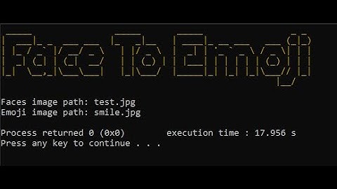 Faces To Emoji using python
