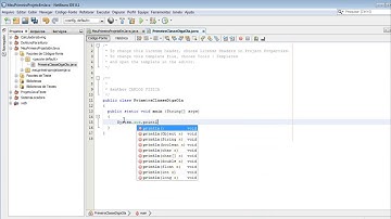 Dando Inicio ao seu primeiro projeto java no NETBEANS