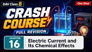 Celebrity Science Chapter 16 | Electric Current and Its Chemical Effects ( CRASH COURSE ) 💥 Profile
