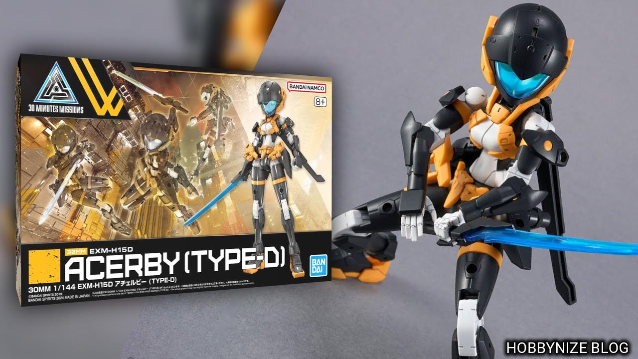 30MM 1/144 EXM-H15D Acerby (TYPE-D) / 30 MINUTES MISSION [Update