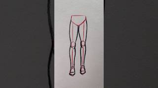 How to Draw Legs ⭐️Tutorial⭐️ #howtodraw #tutorial #draw #drawing #sketch #sketching #art #shorts