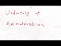 Karnataka Diploma Engineering mathematics 2 #diploma #engg math's -2 #Velocity and Acceleration.
