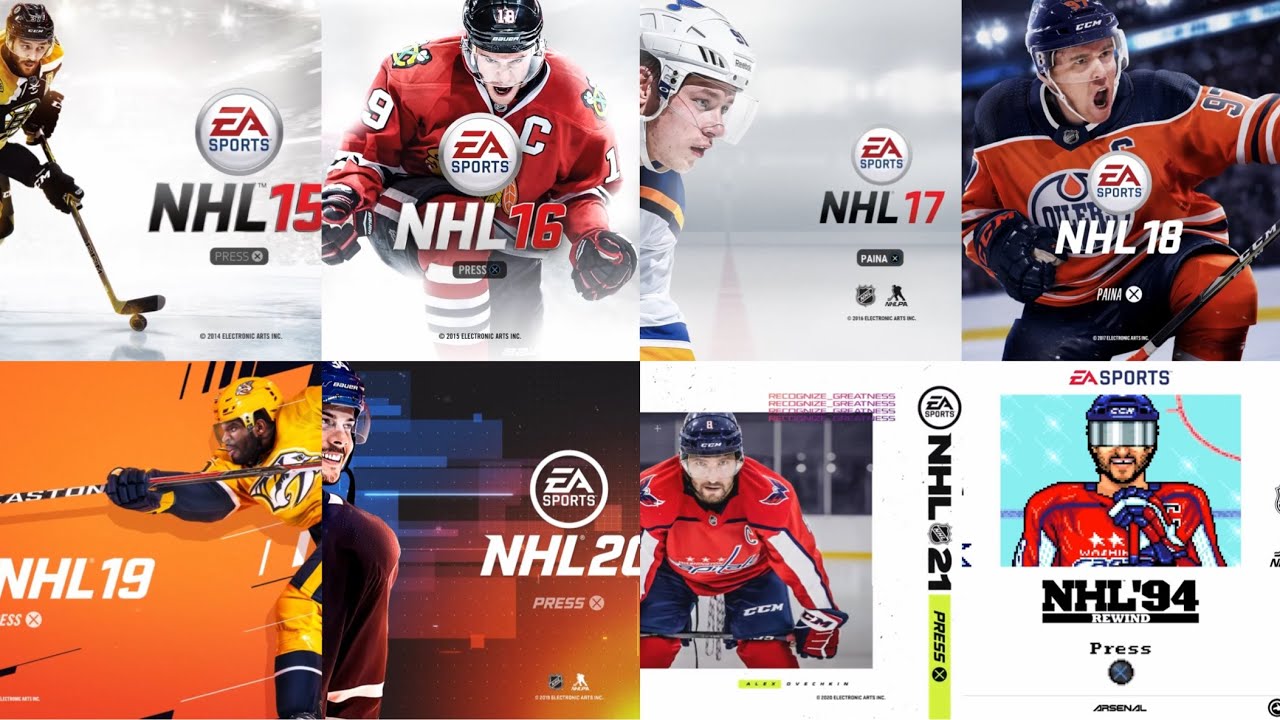 NHL 15-21 & 94 - All game starts (PS4)