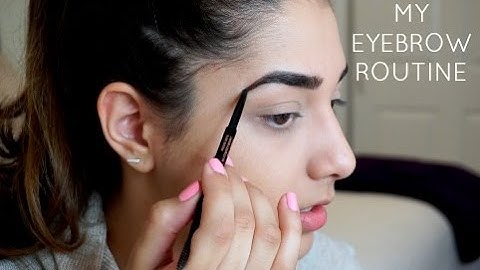 My Brow Routine || Anastasia BrowWiz and Pomade Tutorial