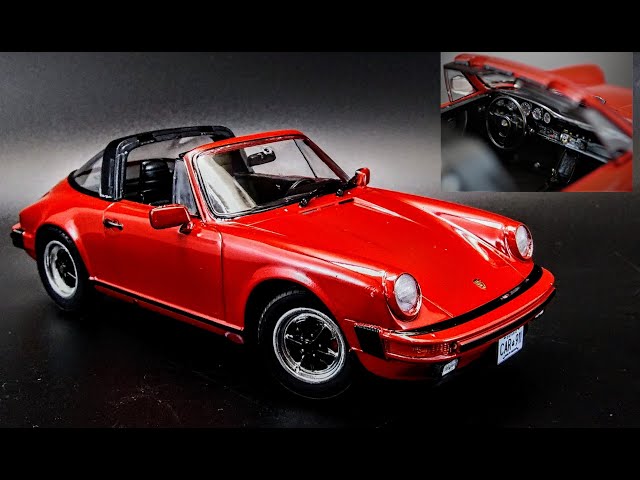 Maquette voiture Porsche G 911 Carrera 3.2 Targa Revell : King Jouet,  Maquettes & Modelisme Revell - Jeux de construction